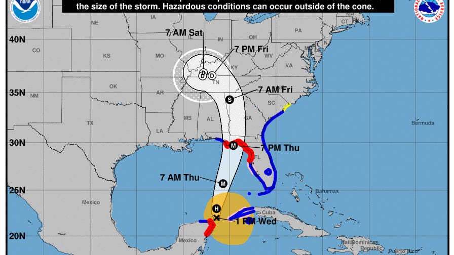 Hurricane Helen Pummels Florida With 'Unsurvivable Conditions'