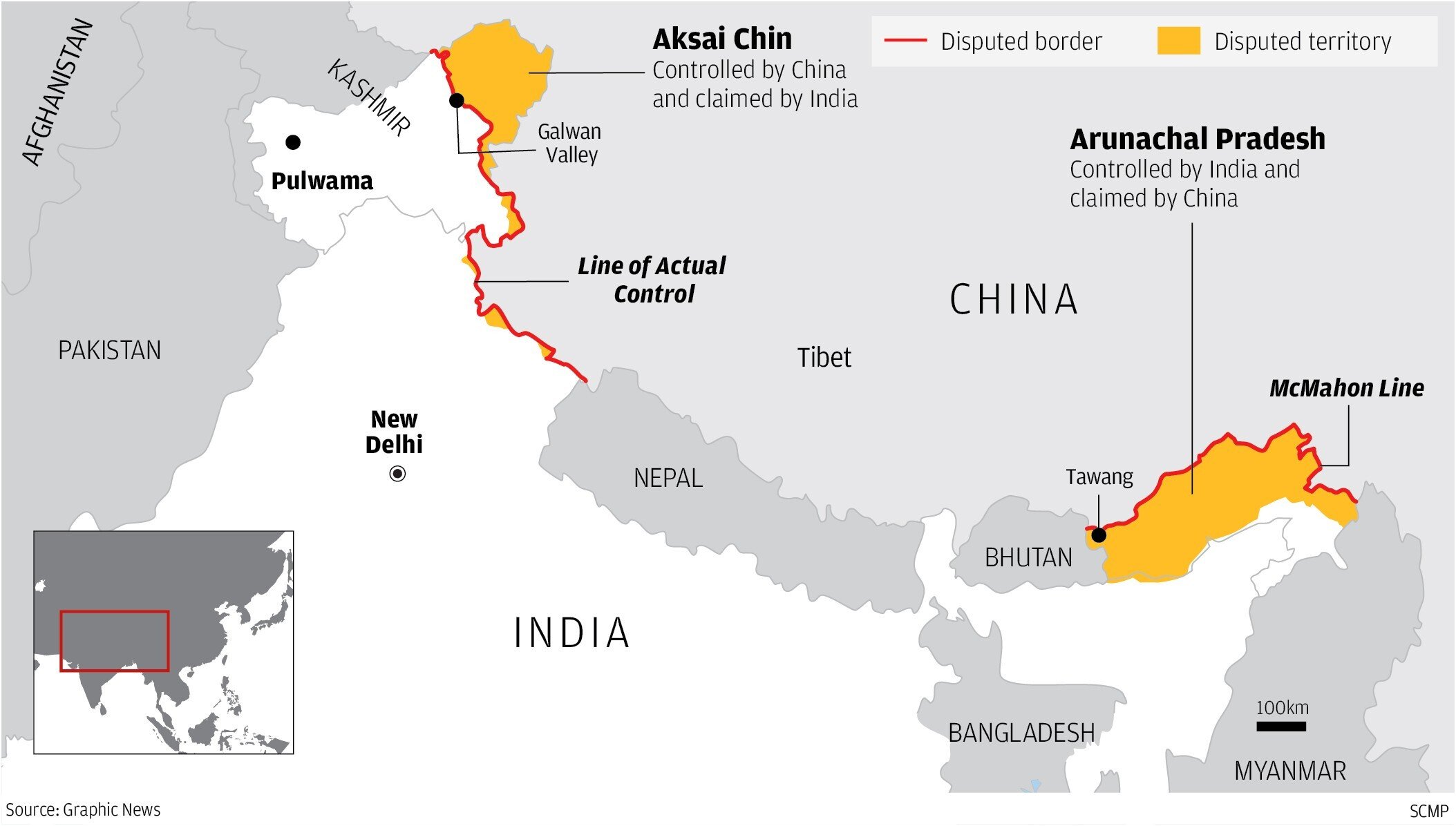 India-China Border Tensions Remain Despite Disengagement Efforts